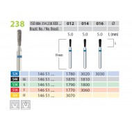 Freze diamantate, para, forma 238